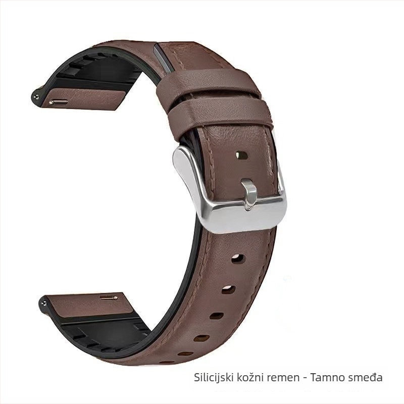 Kožni remen od umjetne kože za Apple Watch i Huawei GT5 | Umjetna koža | Kompatibilan sa S10