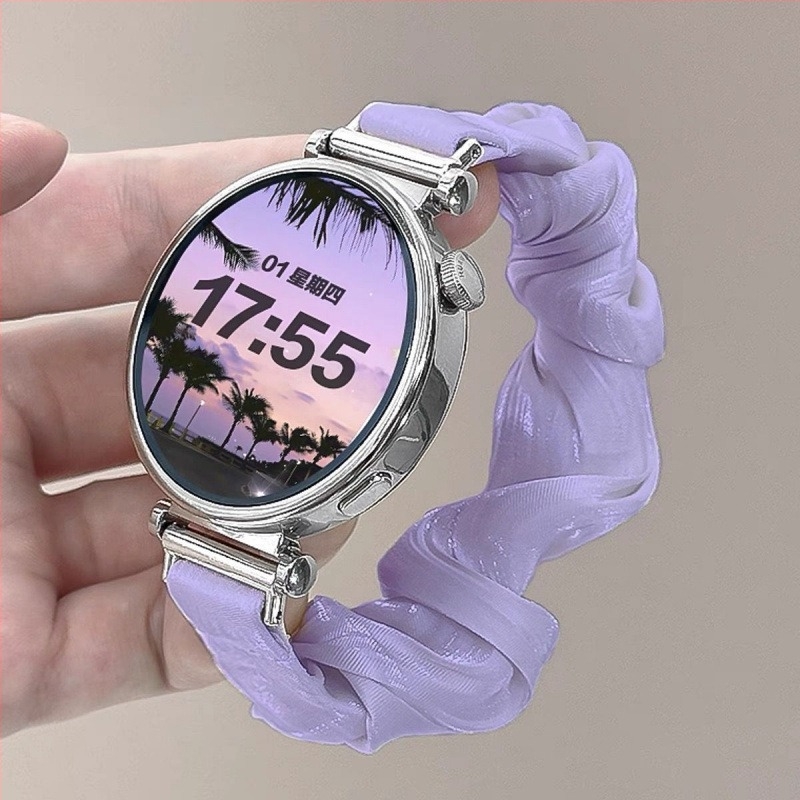 Kaiš za pametni sat s pozlaćenim premazom, kompatibilan s Huawei GT4/GT5, ženski modni stil, izlazak zima 2025