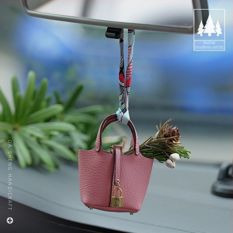 Auto ukras za retrovizor s perlama, moderan stil, aromatična funkcija, marka Chiweng