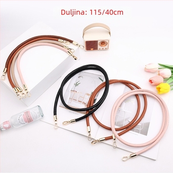 Rui Zan PU kožni kaiš za torbu – zamjenjivi kaiš za ramena s kukom za čašu vina, ergonomski dizajn za smanjenje opterećenja