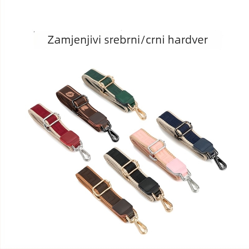 KI kožni remen za torbu, crossbody široki remenski pojas, podesiv i produživ, zamjenski dodatak