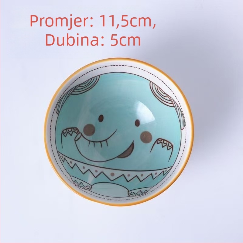 Keramička zdjela za mačke s potporom za vrat, sprječava prosipanje, podignuta nagiba, za mačiće