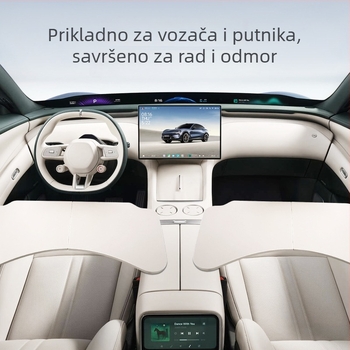 Coolness ABS automobilni sklopivi mali stol – višenamjenski stol za ured i blagovanje za Xiaomi Yu7/SU7, Model: Mali stol