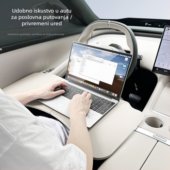 Coolness ABS automobilni sklopivi mali stol – višenamjenski stol za ured i blagovanje za Xiaomi Yu7/SU7, Model: Mali stol