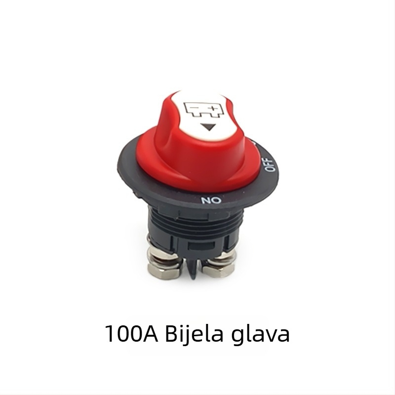 Isključivač baterije – gumbasti prekidač, 50A/100A/200A/300A, za automobile, brodove, motocikle i električna vozila | Bai bangsheng