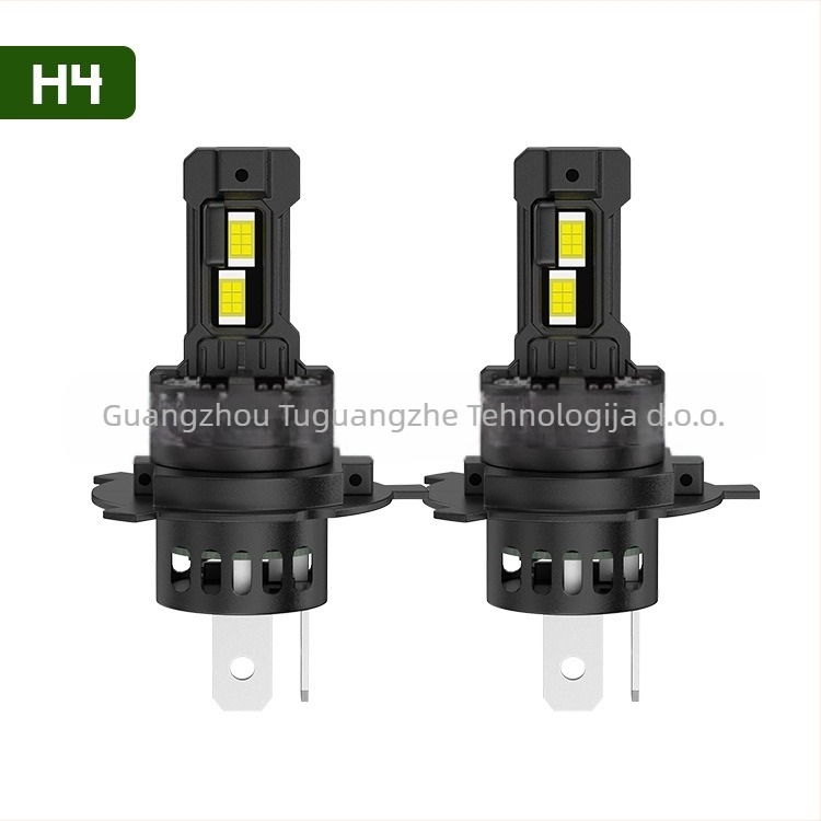 Set LED prednjih svjetala automobila — kompatibilan s više modela (H1/H3/H4/H7/H11/9005/9006/9012), 6000K, 35W, 12-24V, IP67