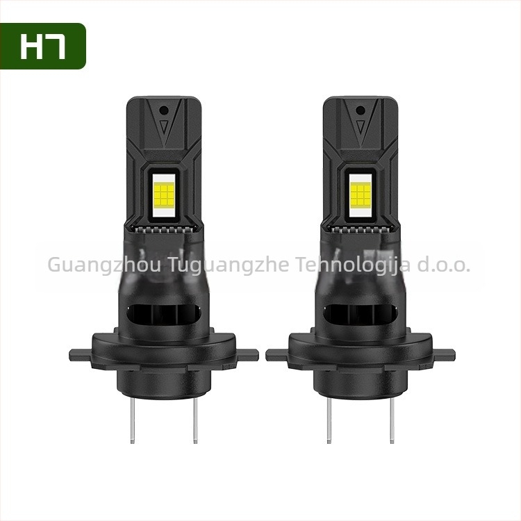 Set LED prednjih svjetala automobila — kompatibilan s više modela (H1/H3/H4/H7/H11/9005/9006/9012), 6000K, 35W, 12-24V, IP67