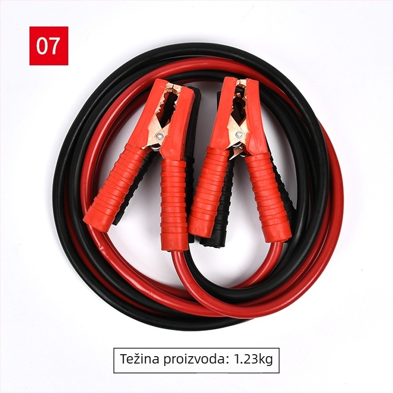 Kabel za pokretanje automobila, čisti bakar, Fire Line model, kabel za nužno pokretanje