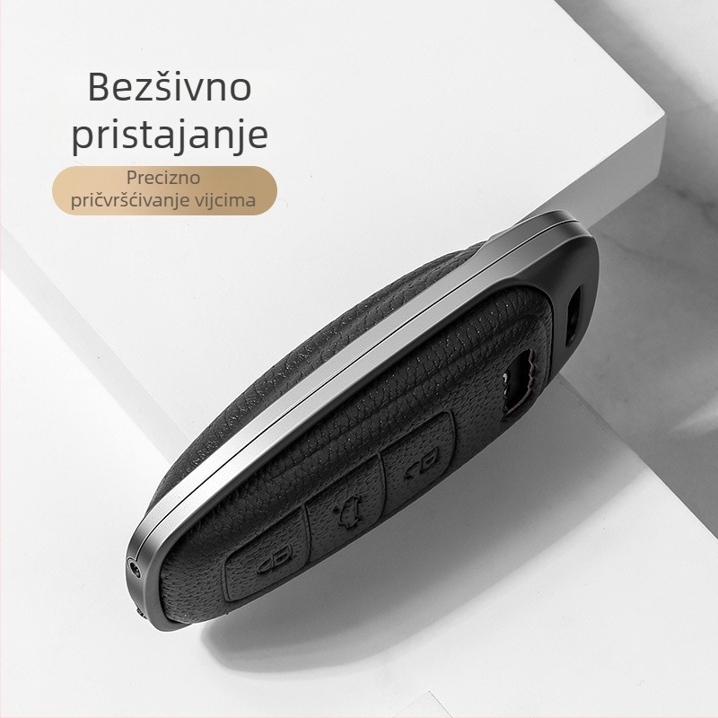 Kućište za ključeve Audi | Materijal: Ovčja koža | Stil: Poslovni
