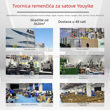 Silikonska narukvica za Oppo Watch X/X2 i OnePlus Watch 2 – 20 g, kopča s iglom, lansiranje u 2024.