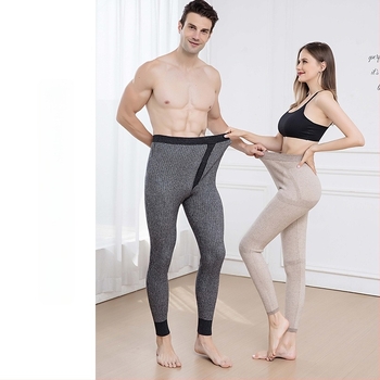 Unisex hlače od vune i kašmira, debele, visok pojas, tople zimske hlače s džakardom; sastav: 45% vuna, 5% kašmir, 30% poliester, 20% druge; debljina 351-400 g/m2