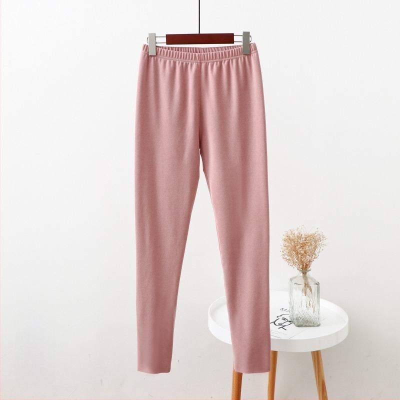 Ženske velvet tople tajice s visokim strukom, bezšivne, dvostrano četkane, De Velvet 251–300 g/m²