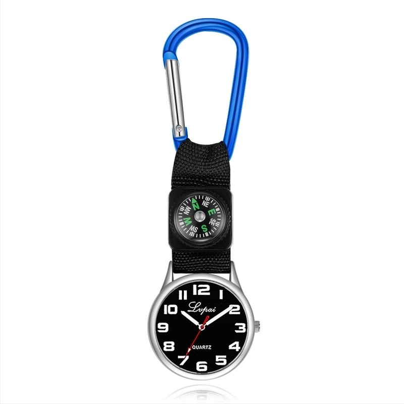Sestrinski džepni sat s kompasom (kvarc mehanizam, promjer brojčanika 37 mm, debljina 7 mm, najlon kaiš)