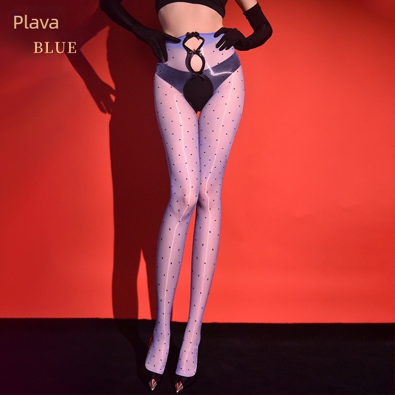 Najlon tanke čarape s uzorkom mašne, podizanje stražnjice, nevidljive