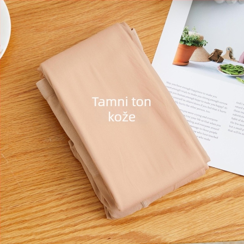 Najlon čarape s podizanjem stražnjice i oblikovanjem, nevidljive ispod odjeće, srednje debljine, s nogavicama, japanski stil