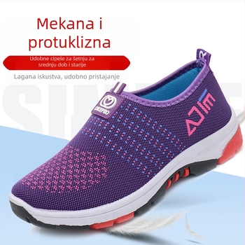 Ženske platnene cipele u stilu Starog Pekinga – bez vezica, protuklizne, dišne platnene gornje, podstava od ovčjeg velura, svakodnevni etno stil