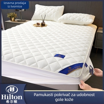 Grilaxing pokrivač za krevet od 100% pamuka, kviltani, jednobojna, 2000–2500 g