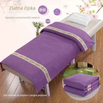 Spa set posteljine za salon ljepote s navlakom za pokrivač i unutarnjim punilom, debeli zimski masažni pokrivač, proljeće–jesen pokrivač