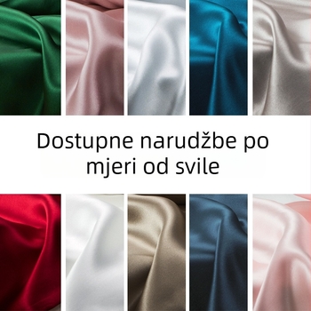 Jastućnica od 100% svile Mulberry, 16 momme, rub omota (envelope-edge), reaktivno bojanje, za jednu jastučić