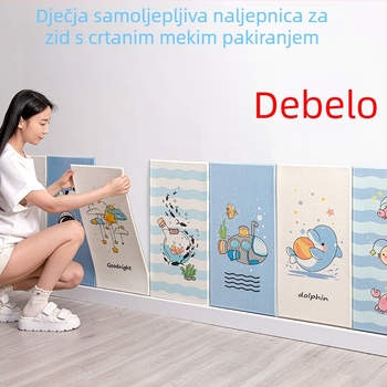 Samoljepljiva vodootporna tapeta s uzorkom cigle, 3D zidna naljepnica, pjenasti dekorativni paneli za spavaću sobu i dom učenika