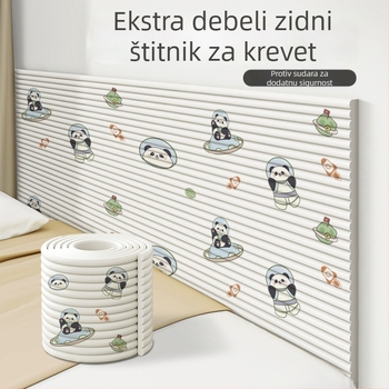 Mekana zaštitna ploča uz rub kreveta (tatami stil) – sigurnost za bebe i djecu