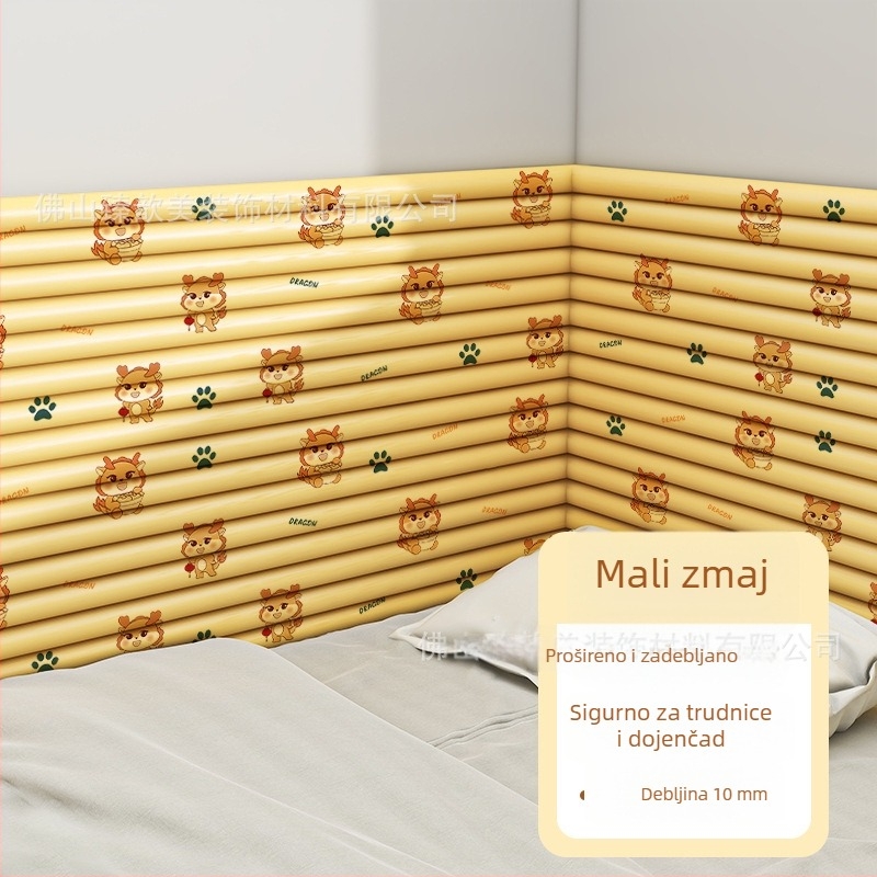 Mekana zaštitna ploča uz rub kreveta (tatami stil) – sigurnost za bebe i djecu