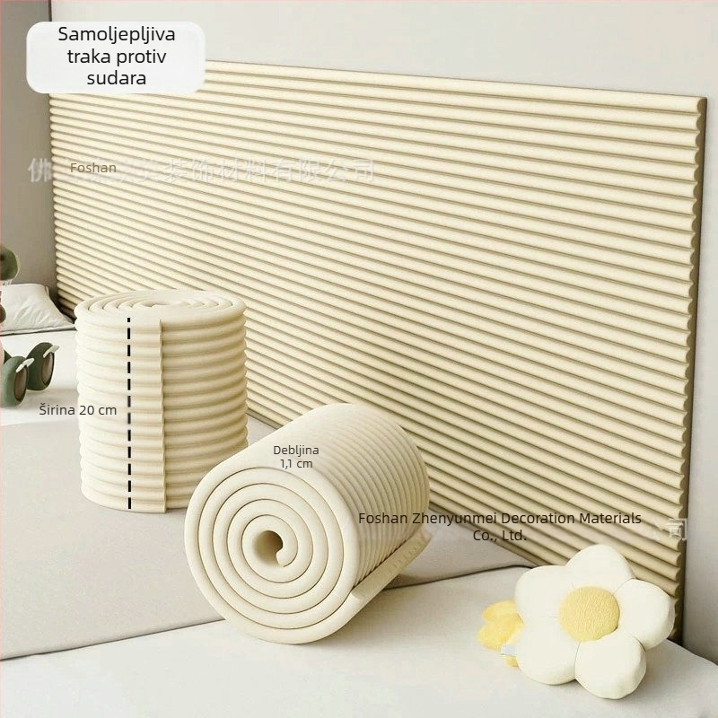 Mekana zaštitna ploča uz rub kreveta (tatami stil) – sigurnost za bebe i djecu