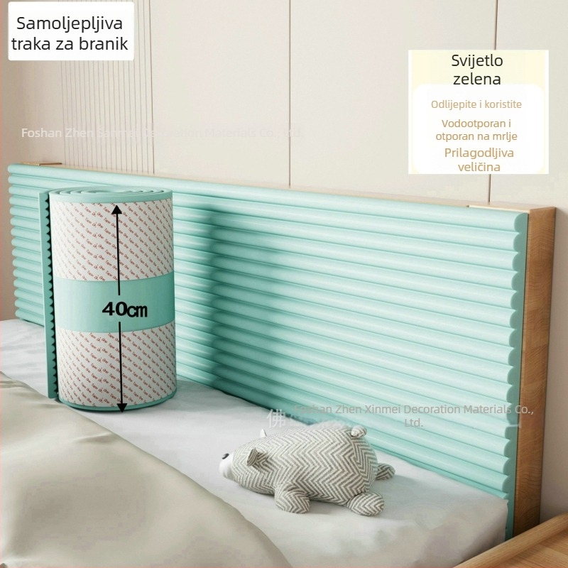 Mekana zaštitna ploča uz rub kreveta (tatami stil) – sigurnost za bebe i djecu