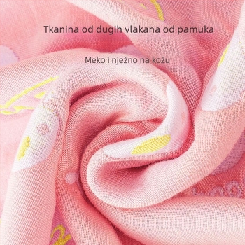 Dječja spavaća vreća od pamukaste gaze, četiri sezone, lagani model za proljeće i jesen te ljeto, za bebe, pogodna za klimatizirane sobe