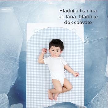 Ramie madrac za bebe i djecu, dječji madrac za odmor, bez prilagođavanja