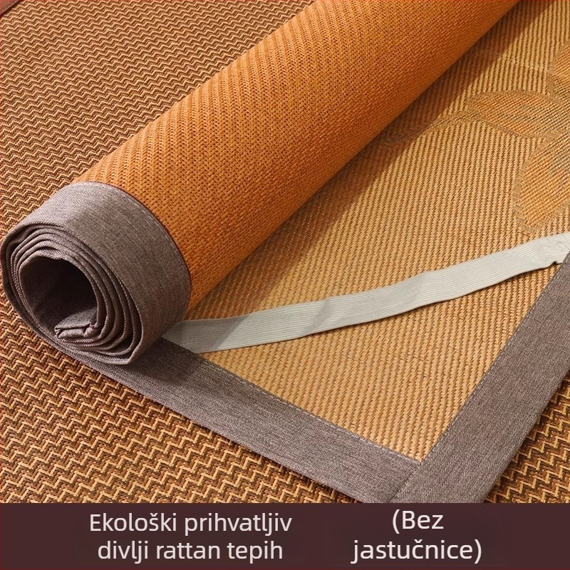 Podmetač za krevet Ice Silk od viskoze, dvostrano jacquard, ljetna osvježavajuća