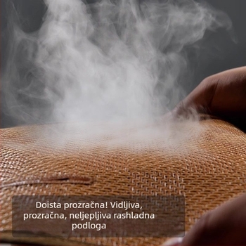Prozračna bambus sjedalo za kolica, univerzalni protuklizni jastučić za ljeto