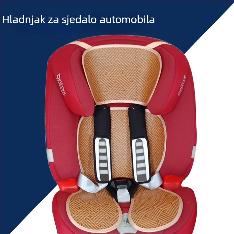 Longzhi Podložak za dječje auto sjedalo od ledenog svile, univerzalna upotreba
