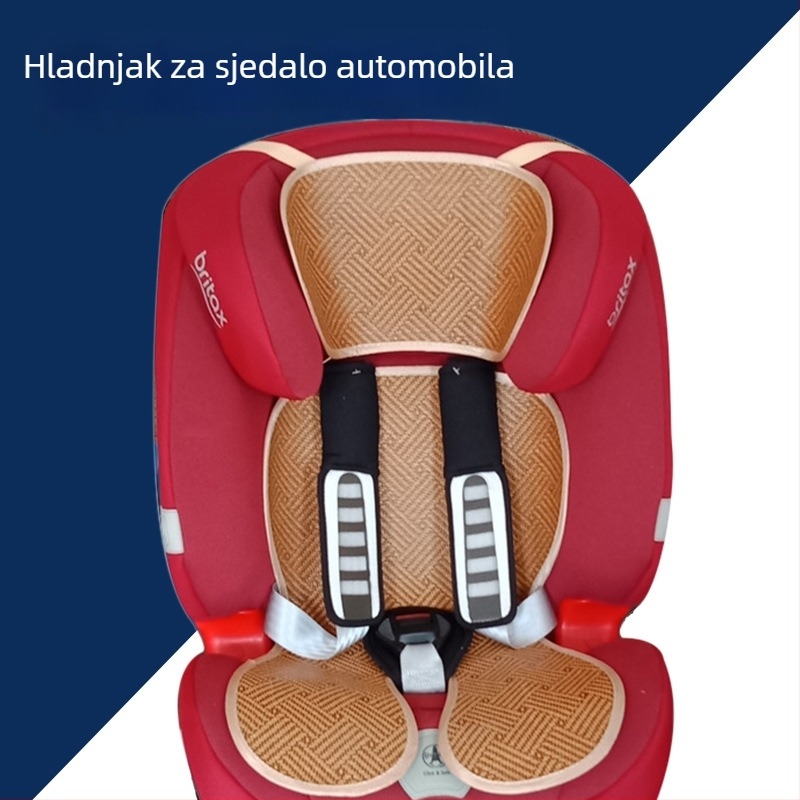 Longzhi Podložak za dječje auto sjedalo od ledenog svile, univerzalna upotreba