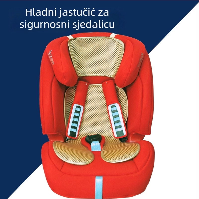 Longzhi Podložak za dječje auto sjedalo od ledenog svile, univerzalna upotreba