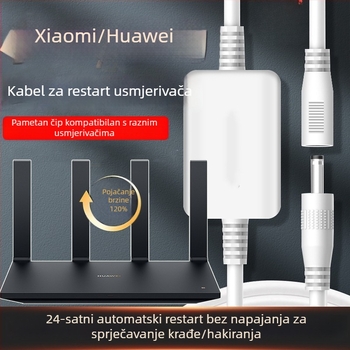 Inteligentni mrežni asistentni usmjerivač – napajanje baterijom, okrugli izgled, pokazivački zaslon, mehanički pogon, mogućnost ispisa logotipa