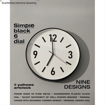 Projekcijski sat s kvarcnim mehanizmom Swiss ETA, kružno plastično kućište, stakleni brojčanik, napajanjem baterijama, analogni pokazivač i LCD zaslon