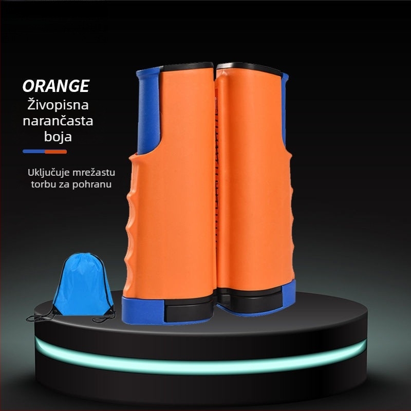Prijenosni stalak za mrežu stolnog tenisa od aluminijskog legura