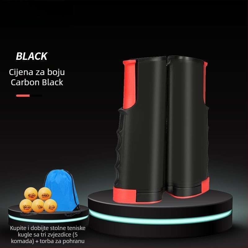 Prijenosni stalak za mrežu stolnog tenisa od aluminijskog legura