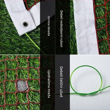 Okvir mreže za badminton – poliester, vanjska upotreba, izdržljiv, prilagodljiv, marka Army