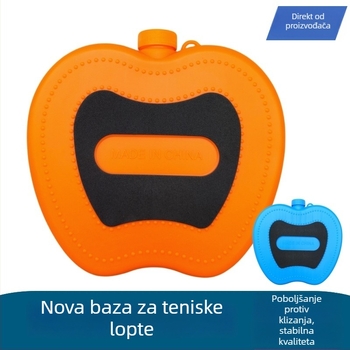 Jednostavan tenis trenjer za samostalnu vježbu s odrazom lopte po liniji, baza s gumom, HDPE konstrukcija, Mingyi Brothers