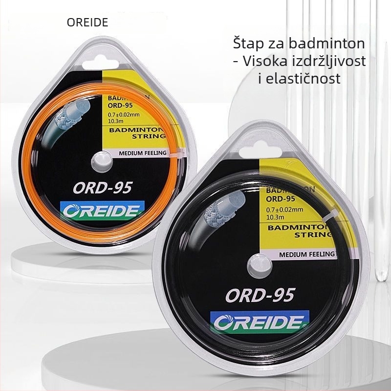 Oreid ORD-95 nit za badminton reketa, najlon vlakno, napetost 30 lb
