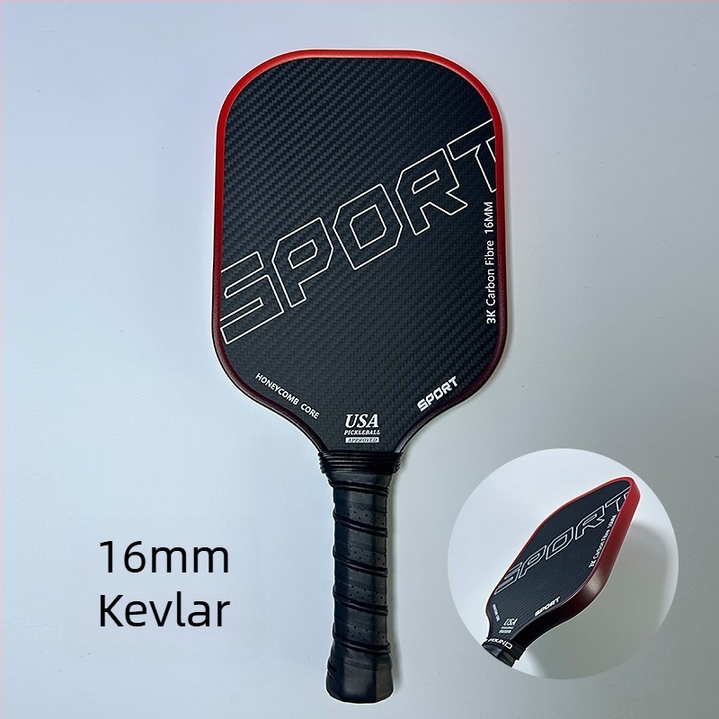Lidakang pickleball palica – T700 karbonska vlakna, Kevlar i titanova žica, tkanasta tekstura, jednodijelna konstrukcija, 225 g
