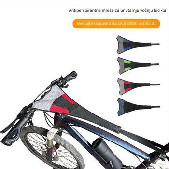 Pojas za zaštitu od znoja za bicikl, poliesterski materijal, kompatibilan s dodirnim zaslonom, unisex, DRCK HROS, prilagodljiva obrada