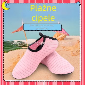 Unisex vodene tenisice za plažu i plivanje – brzo se sušeće, lagane, protuklizna TPR potplat, gornji dio od poliestera, šivena konstrukcija