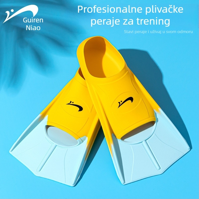 Noble Bird silikonske peraje s web dizajnom za šnorkanje i trening slobodnog ronjenja