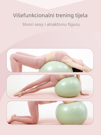 Joga lopta PVC, Wu Hangbin, težina 0.8 kg, pogodna za fitness i masažu