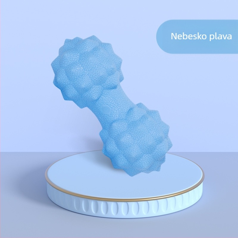 Fascična lopta za masažu — EVA lopta za masažu mišića, joga, luk stopala i masaža leđa; Wave Speed Ball, 150 g, Ji Unlimited.