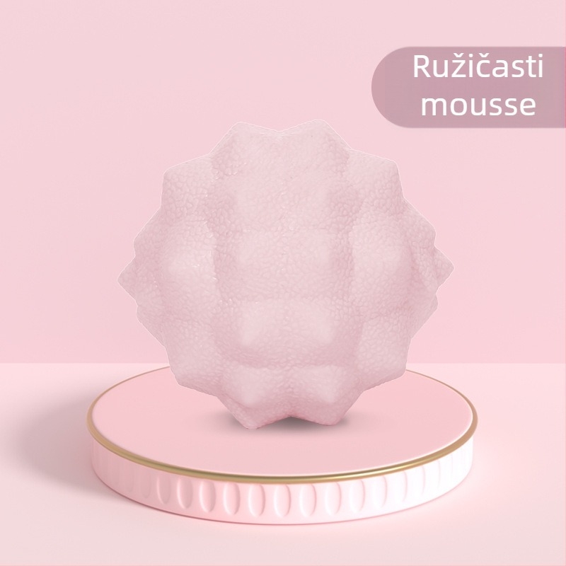 Fascična lopta za masažu — EVA lopta za masažu mišića, joga, luk stopala i masaža leđa; Wave Speed Ball, 150 g, Ji Unlimited.