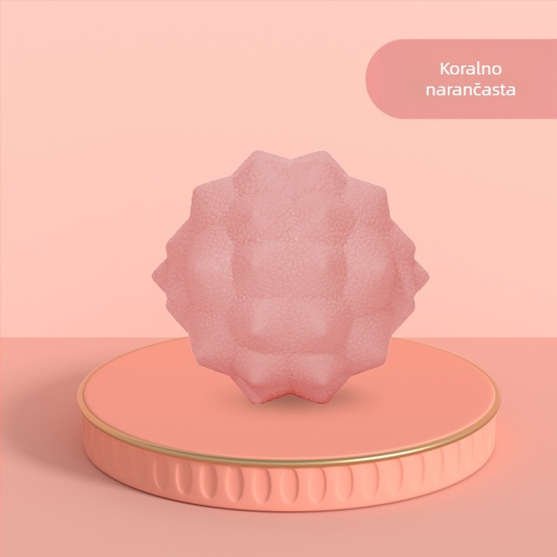 Fascična lopta za masažu — EVA lopta za masažu mišića, joga, luk stopala i masaža leđa; Wave Speed Ball, 150 g, Ji Unlimited.